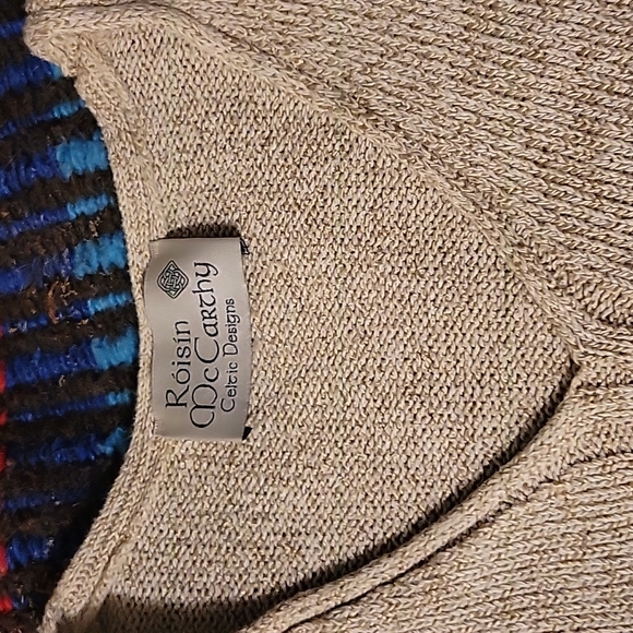 ROISIN McCarthy Celtic Designs Sweater - Picture 3 of 3